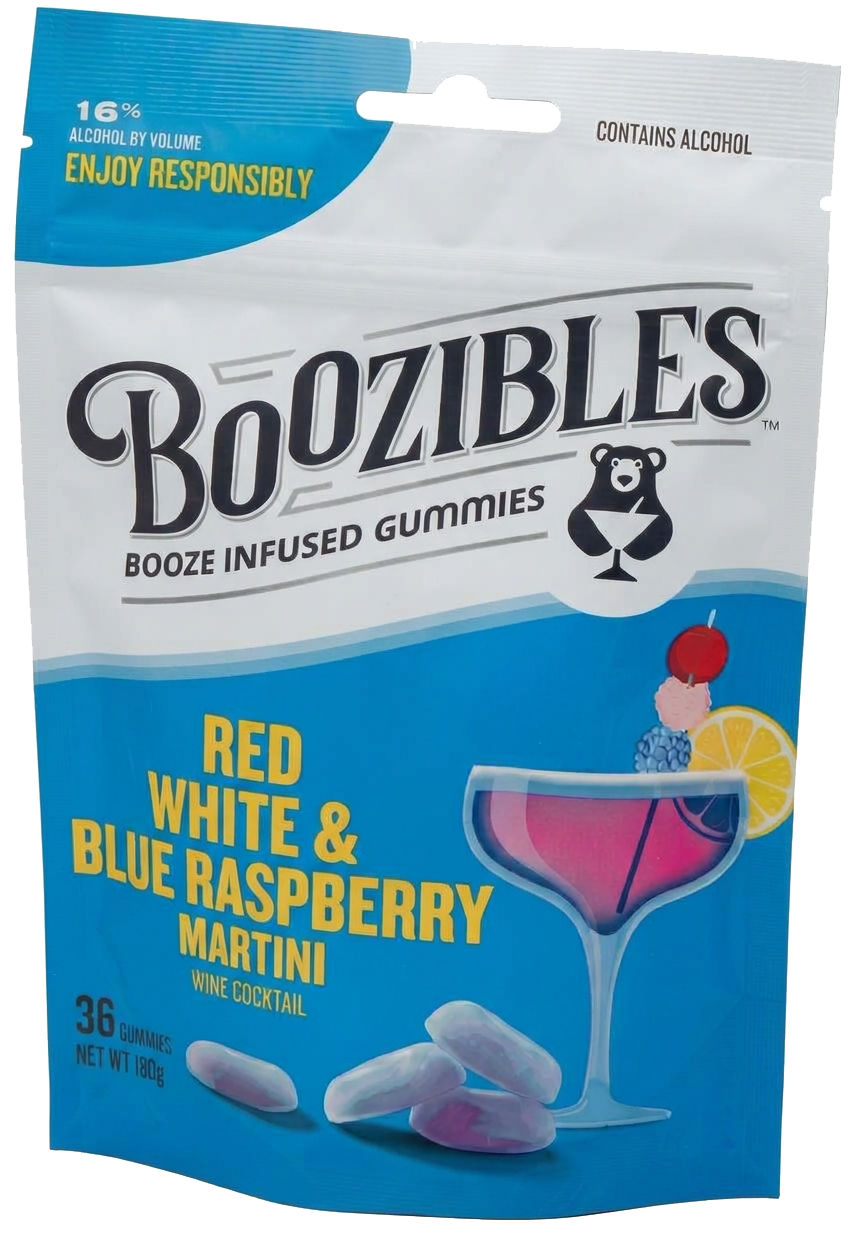 Raspberry Martini Boozibles